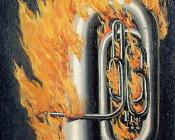 火的发现 - 雷内·马格里特